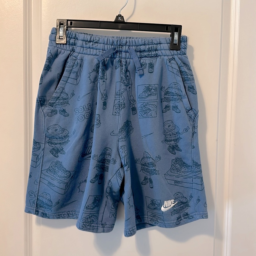 Nike “Sole Food” Boys shorts, slate blue, cotton